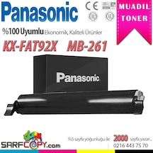 Panasonic Kx-Fat92X Uyumlu Fax Toner . Mb-261 / 771