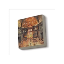 Ayasofya Camii İçi Baskılı Taş Magnet 5x5