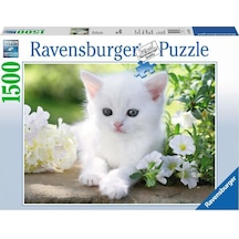 Ravensburger 1500 Parça Puzzle Beyaz Kedi 162437