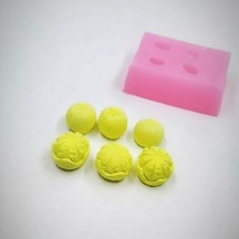 Mini Portakal Silikon Kalıp 1x1x1 Cm