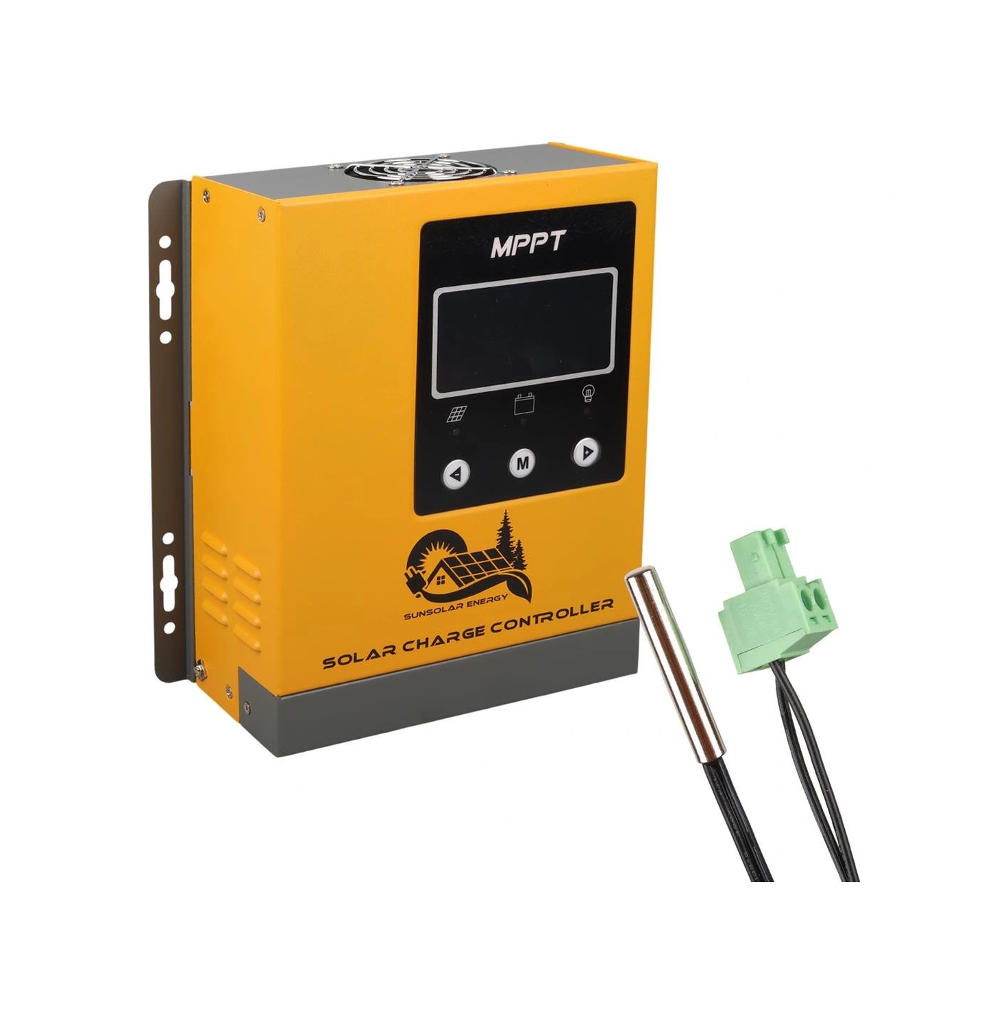Sunsolar Mpk30 Mppt Solar Şarj Kontrol Cihazı 30a 12v 24v 36v 48v Otomatik 250v Maksimum Pv Lcd Ekranlı Rs485 Portlu