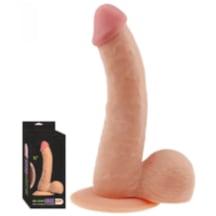 Erofoni Yeni Nesil 23 CM Ultra Süper Realistik Vantuzlu Gerçekçi Yapay Dildo Penis