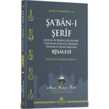 Şa'ban-ı Şerif Risalesi - Ahmet Mahmut Ünlü - Ahıska Yayınevi