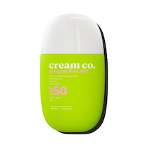 Spf50 Pink Güneş Koruyucu Krem, Ton Eşitleyici Leke Karşıtı, Aydınlatıcı, 40 Ml, Güneş Serumu