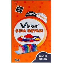 Visser Gıda Boyası Turuncu 9 Gr