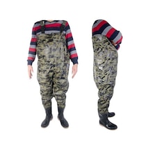 Gezer No:41 Kamuflaj Tulum Çizme Çok Renkli