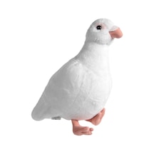 Peluş Güvercin 30 Cm Beyaz