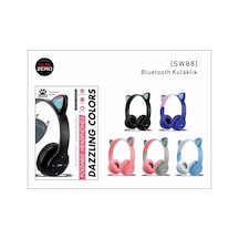 Subzero Sw88 Bluetooth Kedi Kulaklık Katlanabilir Kulaklık
