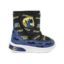Batman Mavıla Lacivert-siyah Cırtlı Kürklü Erkek Çocuk Kar Botu Lacivert