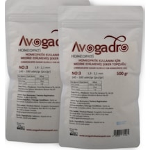 Avogadro Homeopatik 3 Numara Globül 2 x 500 G