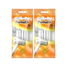 Permatik Kullan At Erkek Tıraş Bıçağı 5 Adet 2li Paket