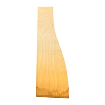 Kanepe Koltuk Salyangoz Kol Klapası Ceviz 13 Cm Mdf Ham