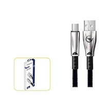 Sprange 3.1A M-Viola 1Mt Metal Başlıklı Micro Usb Kablo (550551366)