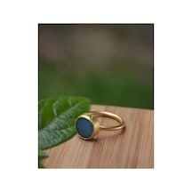 Stoneage Mavi Kuvars Yüzük - Mavi Diğer
