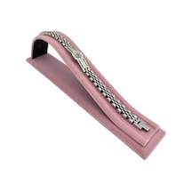 Tekli Yatay S Bileklik Ve Tesbih Standı Süet Pembe Pembe