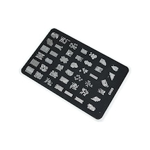 Nail Art Stamping Baskı Plakası Büyük Boy Xl Ck05
