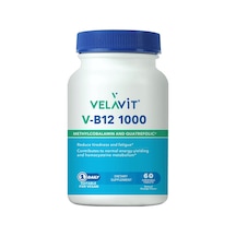Velavit V-b12 1000 Takviye Edici Gıda 60 Tablet