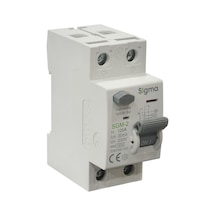 Sigma Kaçak Akım Koruma Şalteri Ac Type Sgm 2p 125a 30ma