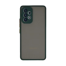 Newface - 292 - Samsung Uyumlu Galaxy A53 5g Kılıf Montreal Silikon Kapak - Metemıx - - Yeşil