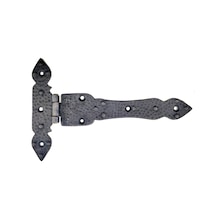 Antika Tarz Dekoratif Pirinç Kuyruklu Düğmeli Menteşe No3 - 155x240 Mm, Oksit Diğer