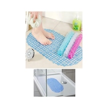 Yeni Ürün Çok Amaçlı Banyo İçin Kaydırmaz Paspas 63 X 36 Cm Beyaz - 836147713 Beyaz