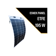 195w Etfe Esnek Topcon Güneş Paneli