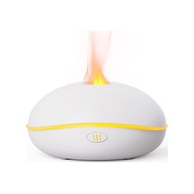 Dancemonkey Sd13 200 Ml Araba Usb Alev Aromaterapi Difüzör Ev Led Gece Lambası Sessiz Sis Nemlendirici Beyaz, Araba Ve Ev İçin Mükemmel