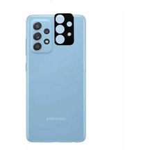 Noktaks - Samsung Galaxy Uyumlu Galaxy A52 - 3d Kamera Camı - Siyah