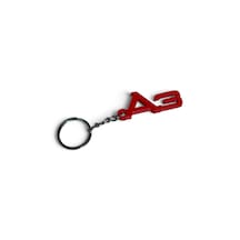 Audi A3 Anahtarlık Kırmızı 3d Plastik