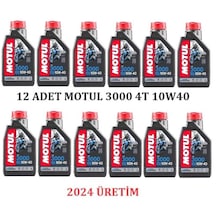 Motul 3000 10W-40 4T Motosiklet Motor Yağı 12x1 L