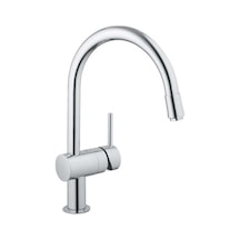 Grohe Eviye Bataryası Spiralli Tek Akışlı Minta Krom - 32918000