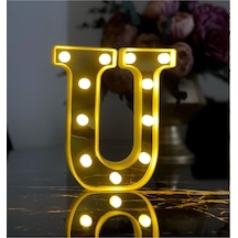 3d Işıklı Led Harf Dekoratif Büyük Boy Aydınlatma