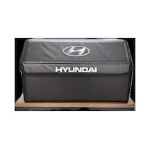 Hyundai Bagaj Düzenleyici Deri Çanta Marka Yazılı