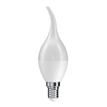 Rutter Rt-1189 5w Kuğu Led Mum Ampul 3000k Sarı Işık E14 Kıvrımlı Ampul