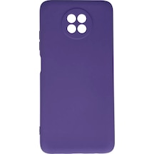 Newface Xiaomi Redmi Note 9 5g Kılıf Nano İçi Kadife Silikon - Mor