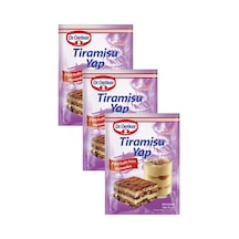 Tiramisu Yap Tiramisu Dolgulu Toz Karışımı 91 Gr. X 3