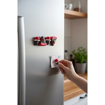 Hediyelik 4 Adet Mıknatıslı Magnet