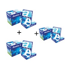 Double A - Toptan Satış A4 Fotokopi Kağıdı 80 G 3 Koli 15 Paket