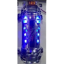 Audiomax Mx 108 Power Capasıtor, 8 Farad Led Ekranlı Remoteli Power Kapasitör