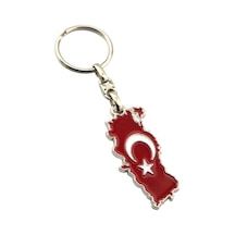 Türkiye Harita Metal Anahtarlık