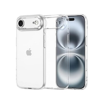 Apple iPhone  Uyumlu,  17 Air Lüx Şeffaf Silikon - Şeffaf