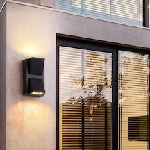 Rodos 7 Watt Modern Duvar Led Aplik 3200k Gün Işığı Çift Yönlü İç Ve Dış Mekan Aplik Ip44 Çok Renkli