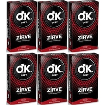 Okey Zirve Prezervatif 6 x 10'lu