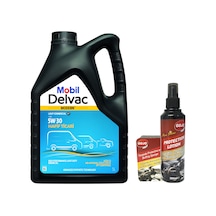 Mobil Delvac Modern Light Commercial M 5W-30 5 L + Gojo Araç Bakım Seti
