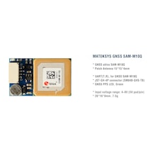 Matek Systems Gnss & Compass Sam-m10q Gps