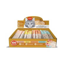 4 Lezzet Karışık Krema Kedi Ödülü 100 14gr