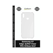 Samsung S7 Edge Şeffaf Clear Tpu Silikon Kılıf Cihaz Kılıfı Mobil Aksesuar Akıllı Telefon çok renkli