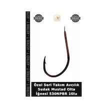 Özel Seri Takım Avcılık Sudak Mustad Olta İğnesi 530npbr 10lu No:1