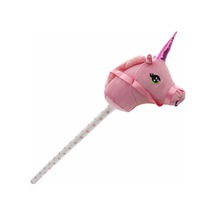 Unicorn Peluş Sopalı At