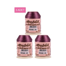 3 Adet Altınbaşak Oya Ve Dantel İpi 20 Gr - Royaleks - No: 085